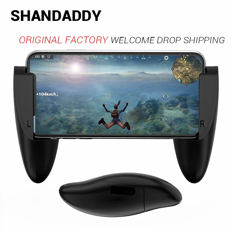 

Phone Game Mount Bracket Goose Egg Gamepad Hand Grip Clip Stand For iphone X 8 Samsung S8 Plus Huawei P10 Gaming Handle upgrade