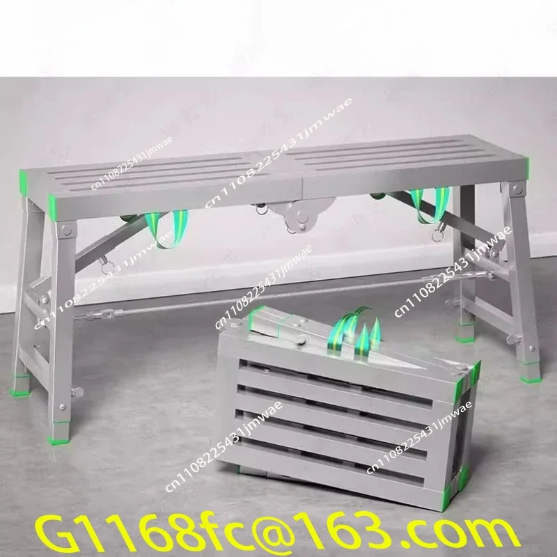 Folding Stool with Extra Thick and Thick Decoration, Folding Stool Scaffold, Lifting and Telescopic Stool, Telescopic Type Part