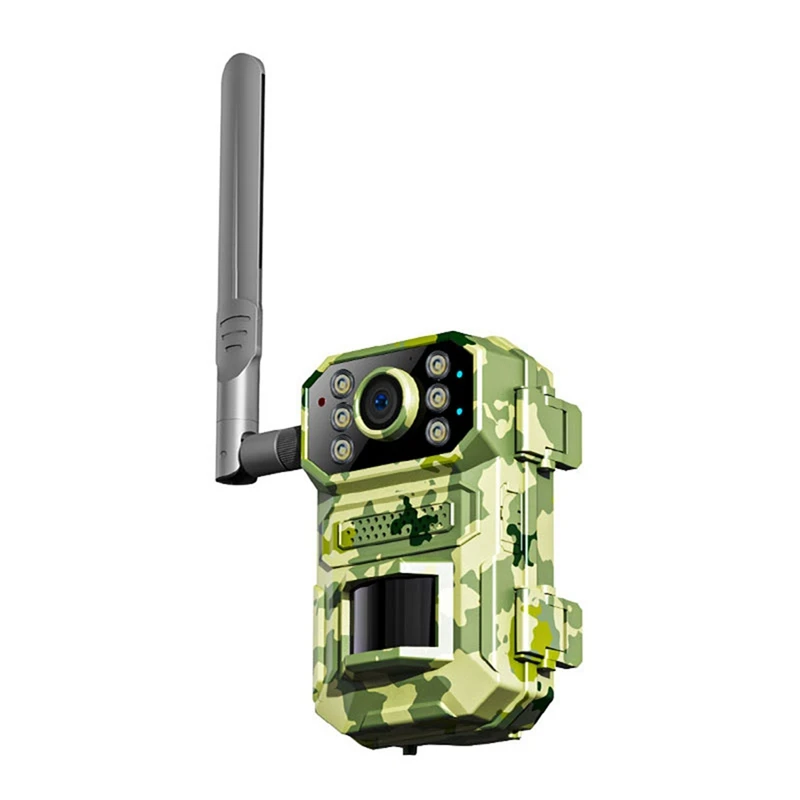 Solar Hunting Trail Camera 1080P 940Nm Infrared Night Vision Motion Activated Trigger Security Cam Easy Install