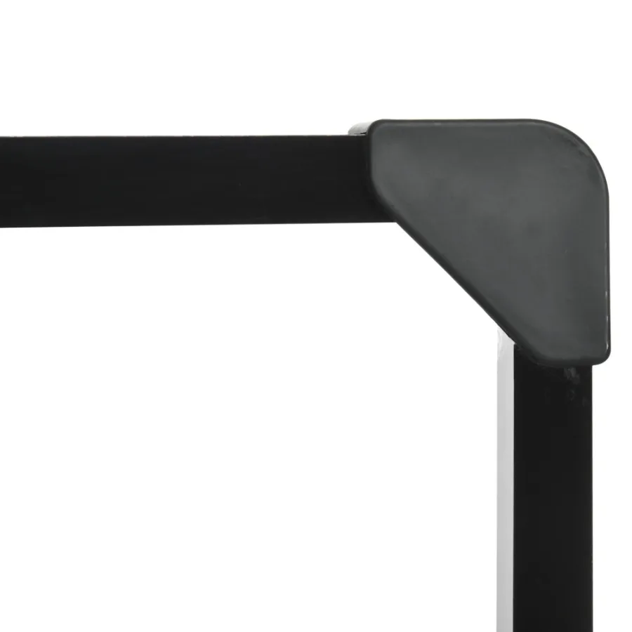 Canestro de baloncesto montado en la pared Soozier con tablero trasero inastillable de 45 x 29, borde duradero y red AllWeather para interiores y exteriores