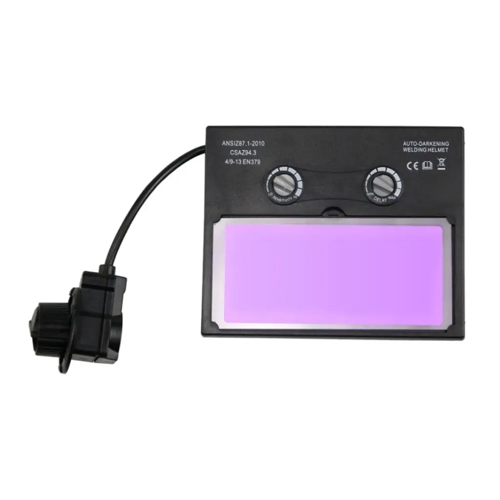 

110mm Solar Auto Darkening Welding Filter Lens - Welder Mask Len, Large Window