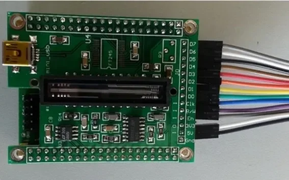 Liniowy CCD o wysokiej rozdzielczości, interfejs równoległej komunikacji, sterowanie bezpośrednie DIO (z kodem źródła sterowania STM32).