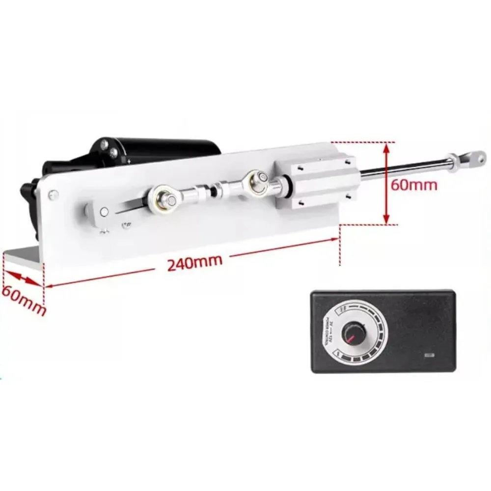 Mini Silent Linear Actuator Adjustable Stroke Push Pull Motor For Lifting & Moving Equipment