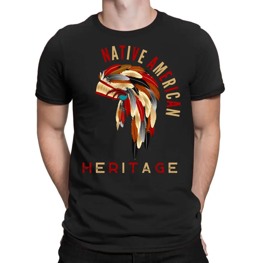 Camiseta del Mes de la herencia nativa de América oscura, mejor comprar