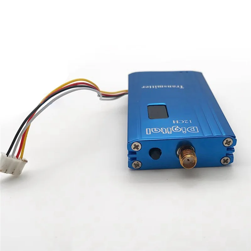 

ABAC-2.4G 1W For FPV Audio Video Transmitter VTX 12CH 1000MW For Long Range Drone Quadcopter Airplane