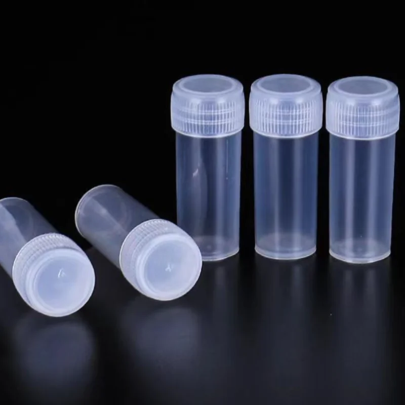 5ml Plastic Small Bottles Sample Pot 5g Mini Clear Packing Containers For Medicine Pill Liquid Powder Capsule Storage