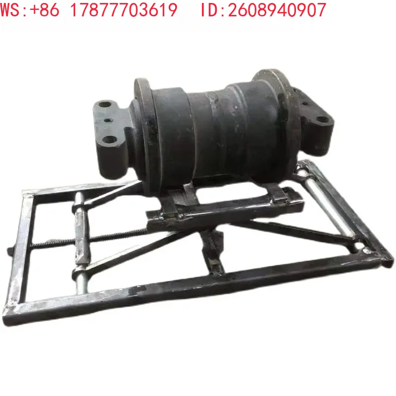 Excavator support wheel installation bracket maintenance tool, divine top jack