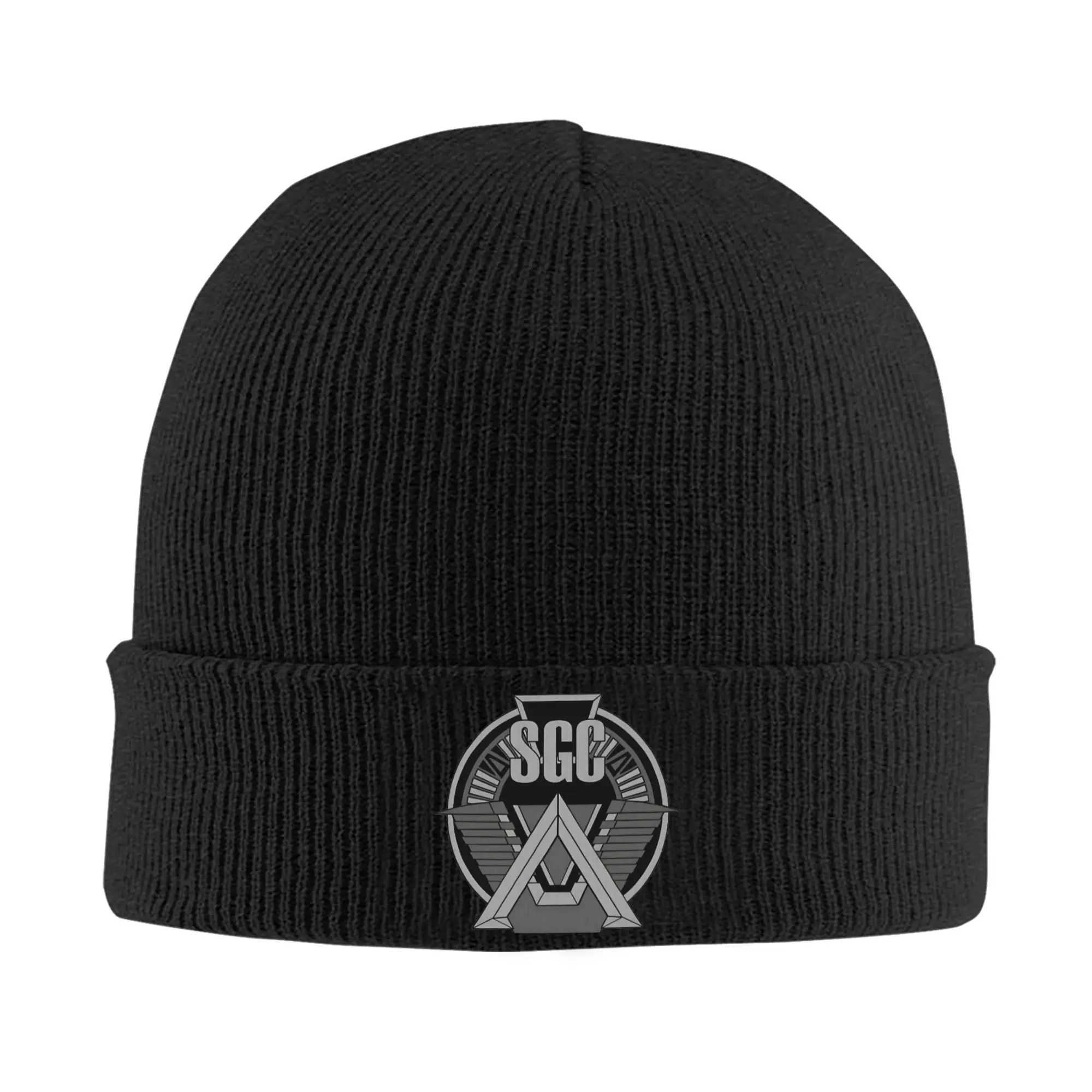 Stargate SG1 Hat Autumn Winter Skullies Beanies Baggy SGC  Caps Men Women Acrylic Skullcap,