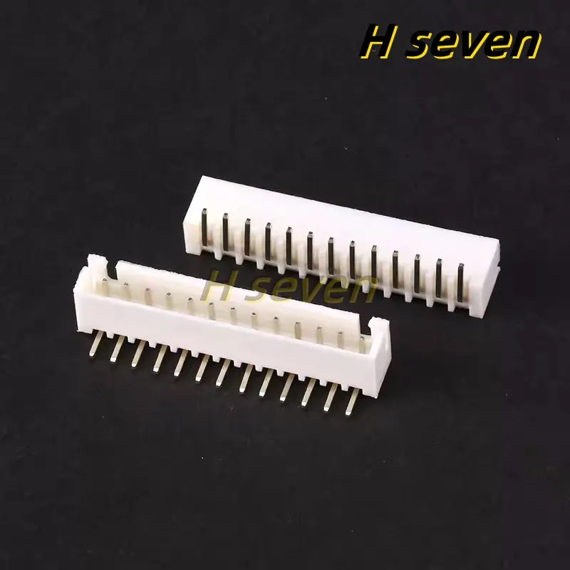 50pcs XH2.54 Connector 2.54 mm Bent needle 2p/3/4/5/6/7/8/9/10--16p