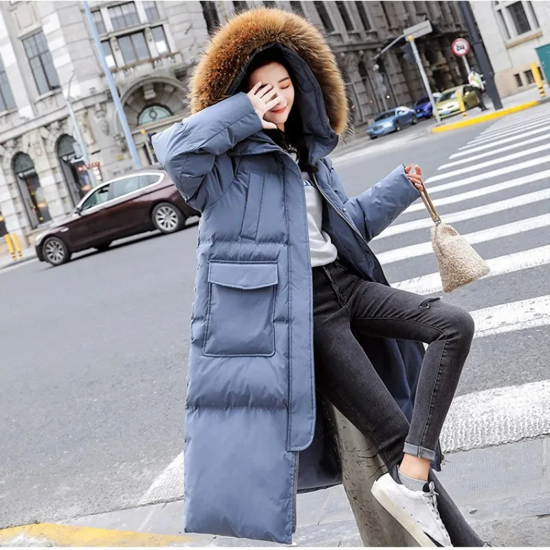 winter Long Down Coats Women\'s Down Jacket 2024 Feather Coat Korean Woman Coat Women\'s Winter Jacket Large Size Jacket for Women