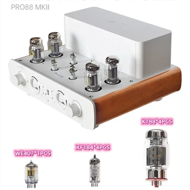 Melody PRO88 MKII 50 Вт * 2 стерео класса AB односторонний сбалансированный KT88 XF184 WE407 ламповый HIFI домашний музыкальный усилитель Aduio