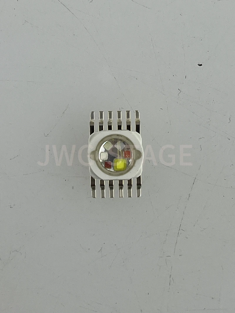 10pcs/lot LZ RGBWAUV 6in1 High Power LED Chip 12 pin Molding LED Stage Colorful Light Source Beads