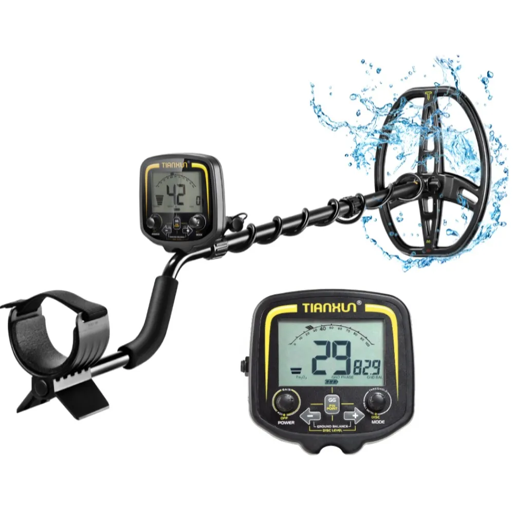 High Depth TX850 Metal Detector Underground Gold Hunter Finder High Sensitivity