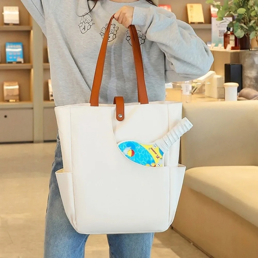 في الهواء الطلق أكسفورد حقيبة كرة البيسبول سعة كبيرة تنفس Pickleball حمل حقيبة خفيفة الوزن مضرب حقيبة يد للنساء الرجال #5