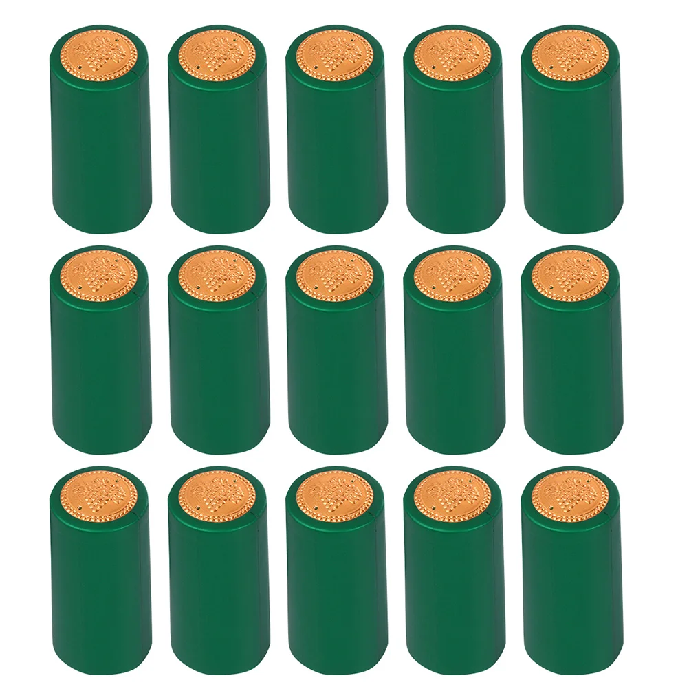 Bottle Cap Film Red Shrink Heat Tubing Sealing Capsules for Shrunken Wines Green