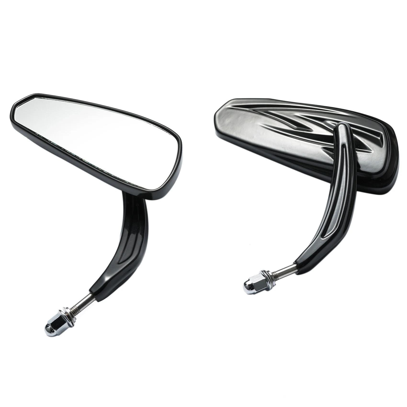 Rear View Side Mirror for All Models Road King Touring XL 883 Sportster Fatboy Dyna FXDF FLSTF Motorcycle Black