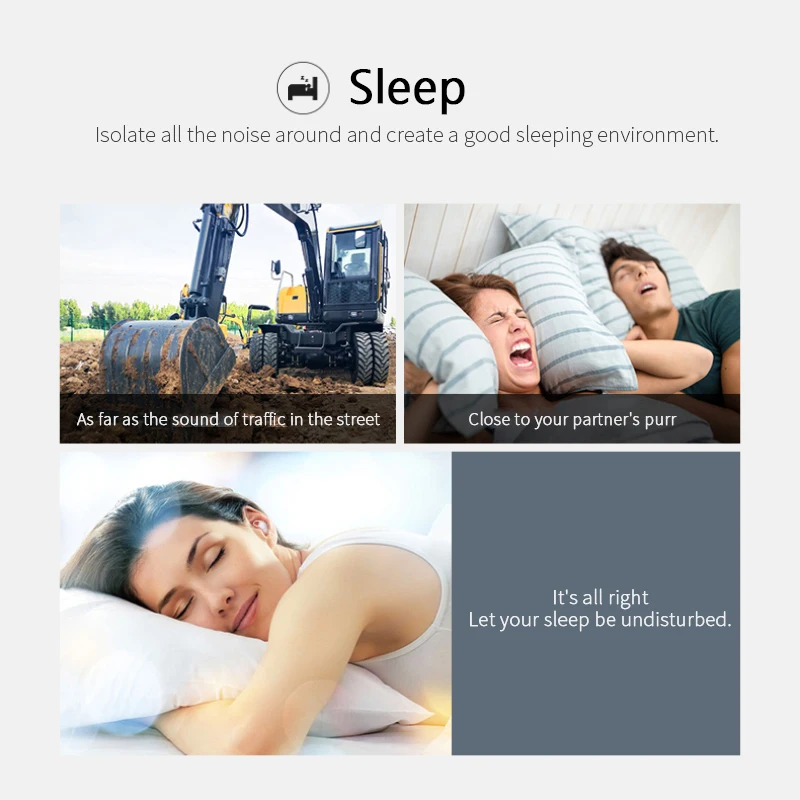 Colokan telinga silikon 40dB, pengurang kebisingan, lebih baik, tidur, colokan telinga lembut portabel rumah perjalanan kantor pemasok perawatan telinga dengan kotak