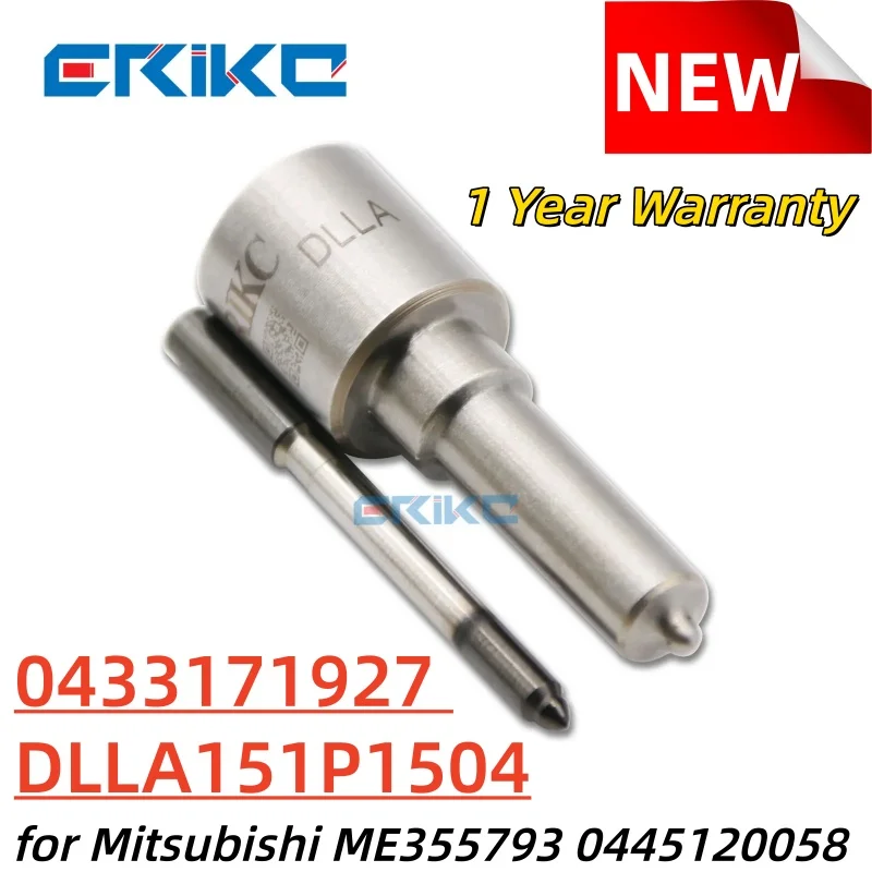 0433171927 Nosel Injektor Diesel Common Rail DLLA151P1504 Nosel Semprotan Injeksi Bahan Bakar untuk Mitsubishi ME355793 0445120058