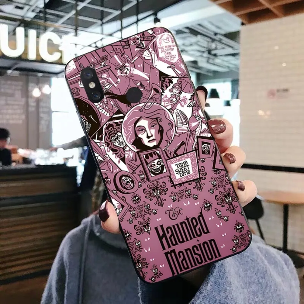 H-Haunted Mansion Phone Case For Xiaomi Mi 5X 8 9 10 11 12 lite pro 10T PocoX3pro PocoM3 Note 10 pro lite