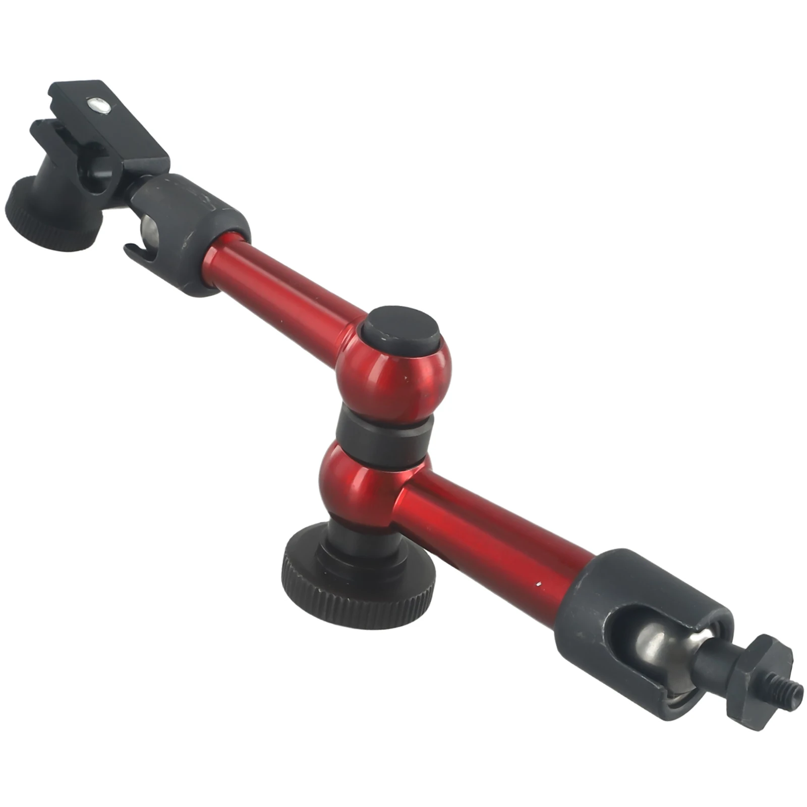 Adjustable Flexible Magnetic Base Holder Stand For Dial Test Indicator M8 M5 Thread Alloy Steel Gold Red 300mm 340mm 165mm - view 6