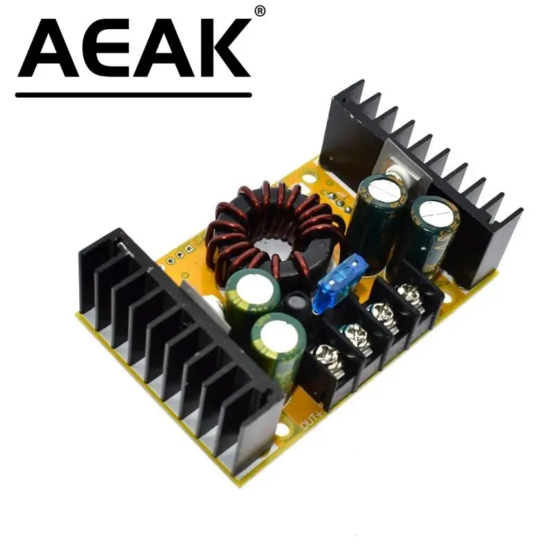 DC-DC 10A Einstellbare LCD Dual Display CC CV Step-down Netzteil Modul Kurzschluss Schutz Fall DC-DC Boost konverter