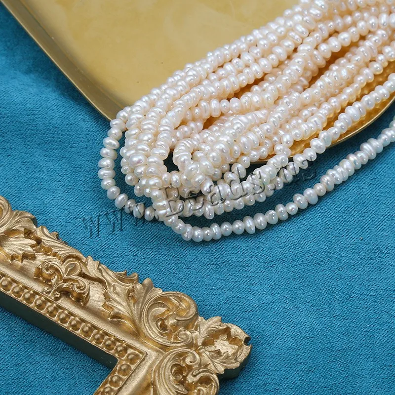 

2-3mm Natural Freshwater Pearl Beads Small Irregular Shape Punch Loose Beads for Jewelry Making DIY Necklace Bracelet Pearls