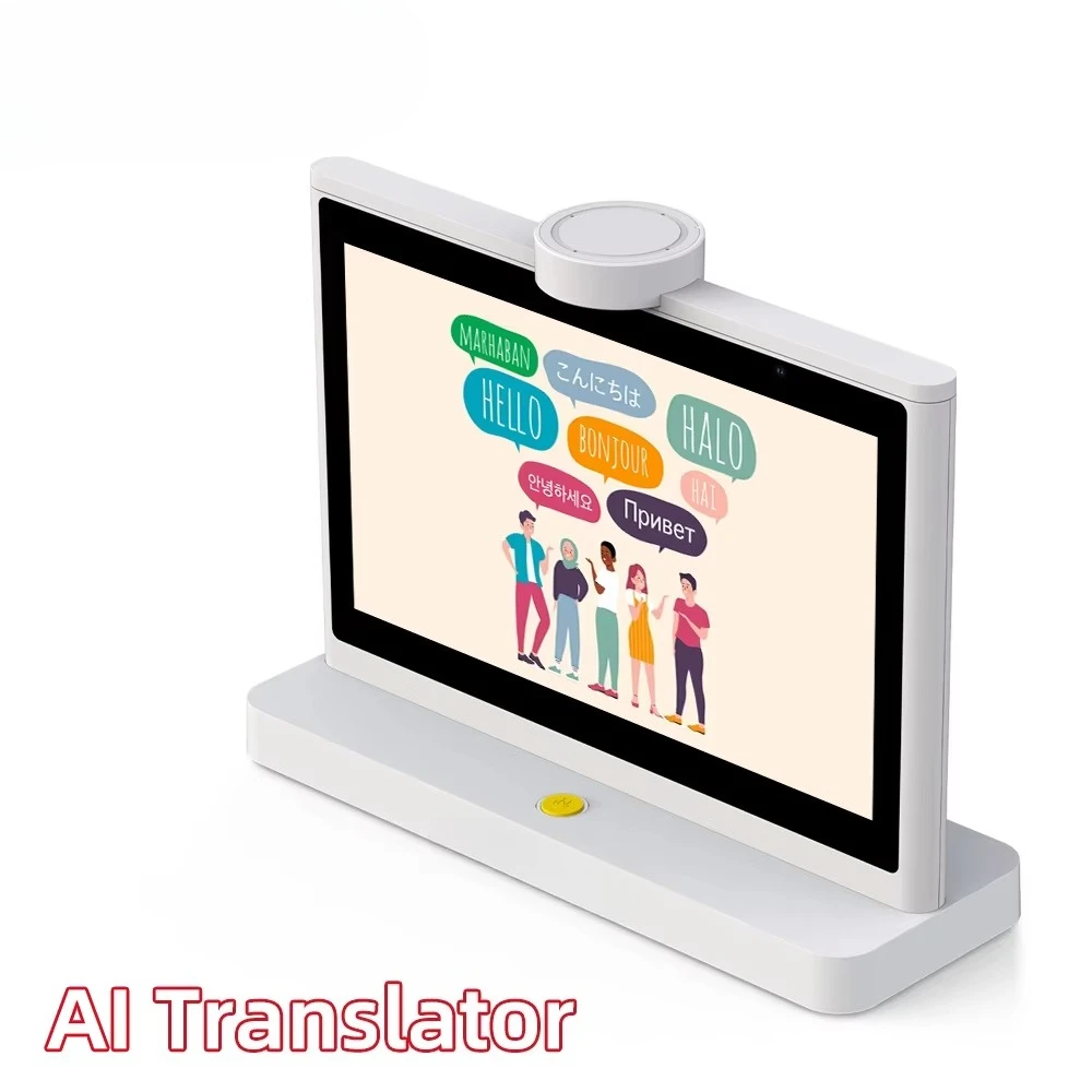 

Touch screen artificial intelligence translator, real-time two-way voice translation, supports 37 languages