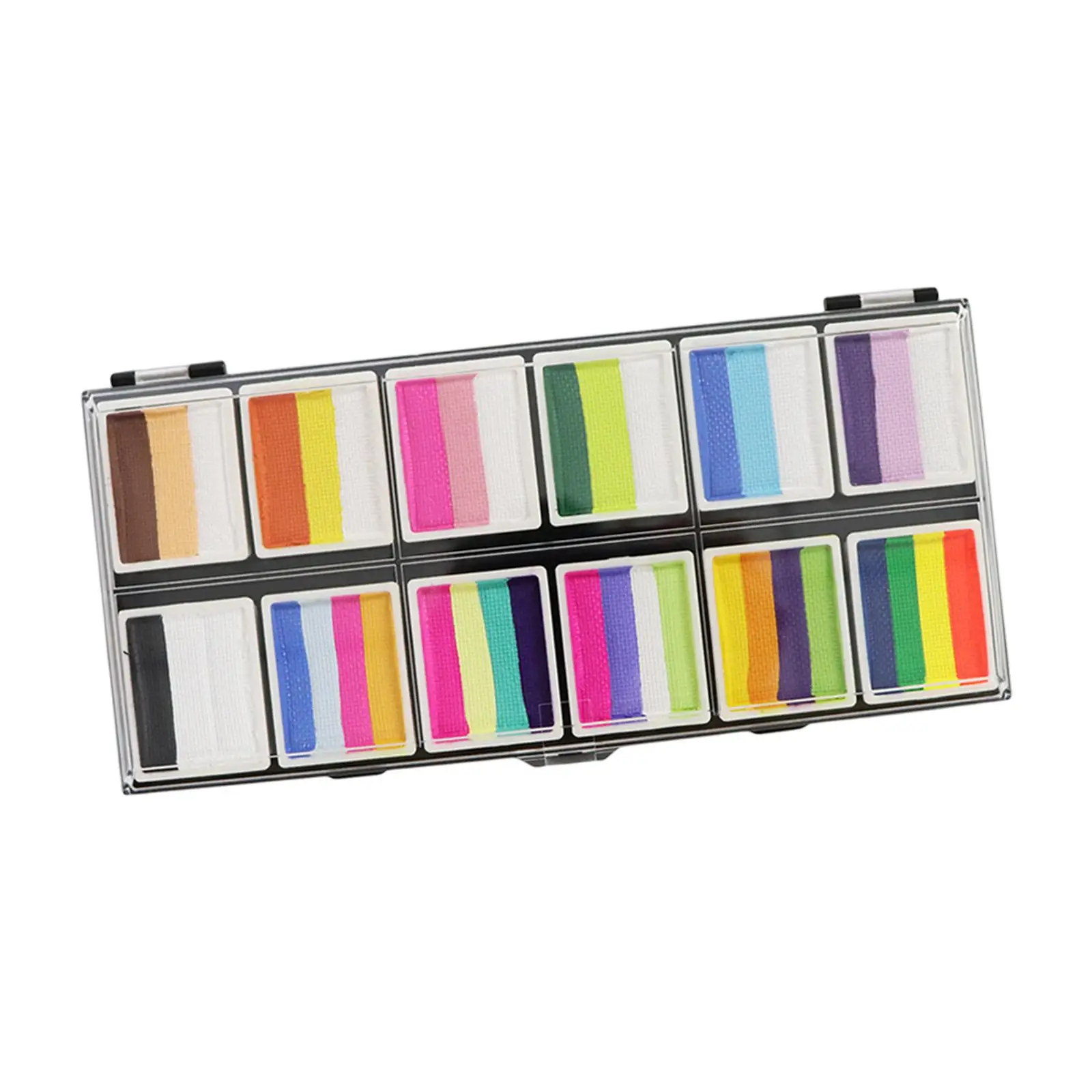 Water Based Face Body Paint Washable Palette Professional Theatrical Makeup for Children Adult Stage