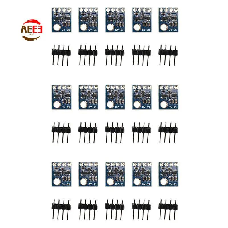 AEE3-15PC Si7021 GY-21 SHT21 HTU21 Digital Humidity Temperature Sensor Module Replace SHT11 SHT15 For Low Power CMOS IC