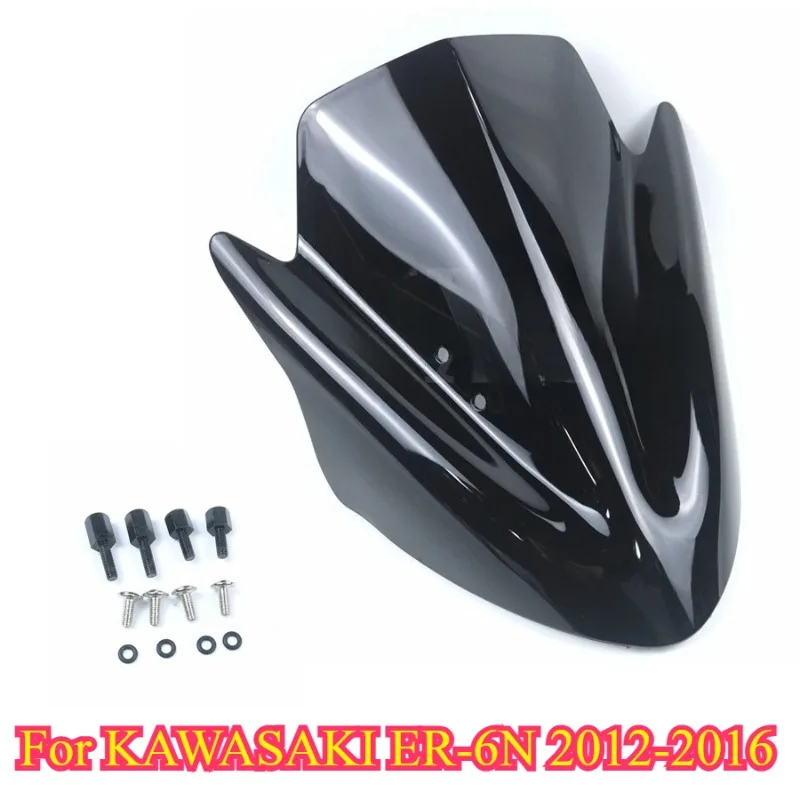 

DONGTING for Kawasaki Ninja ER6N 2012 2013 2014 2015 2016 ER-6N Screen Motorcycl Windshield WindScreen Fairing ER 6N 2012-2016