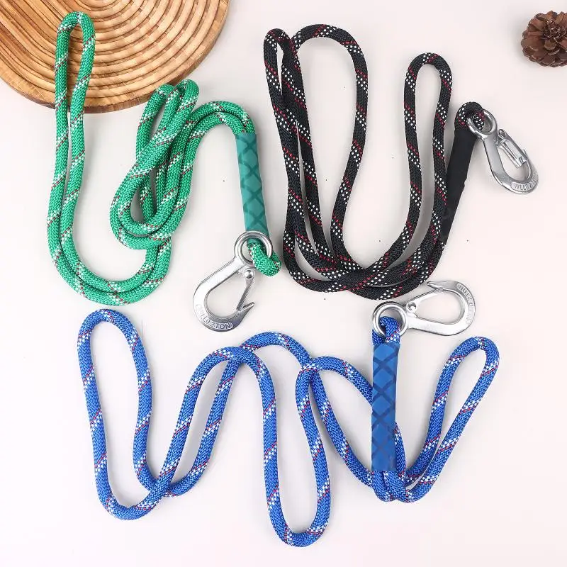 Corda sospesa regolabile da 50/100 cm - Ganci altalena in acciaio inossidabile per amache da interno, capacità di 150 kg e sicuro ai bambini