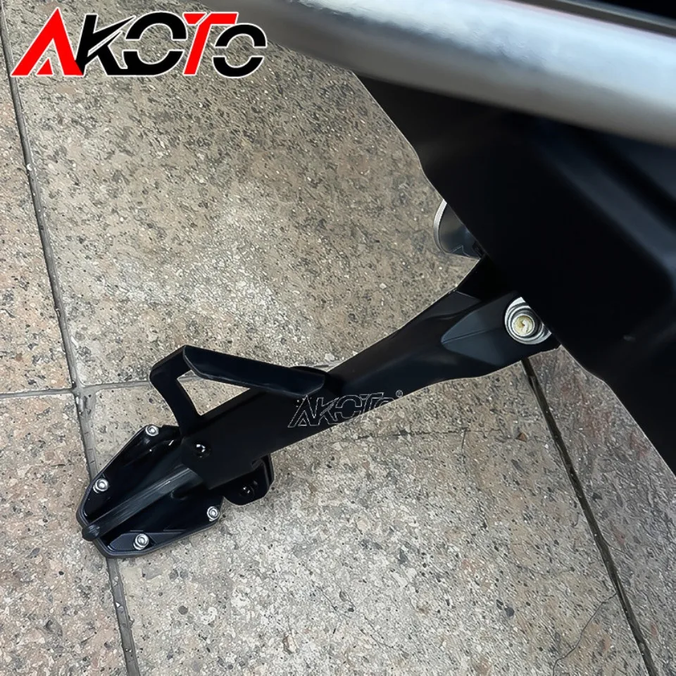 FOR ZONTES 368G 368K 368E 368 G/K/E 501G Motorcycle CNC Foot-Kick Kickstand Auxiliary Side Stand Support Extension Accessories