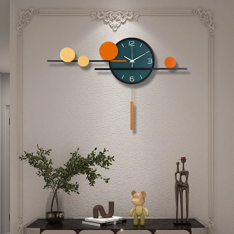 Premium Kitchen Wall Clock Quiet Office Garage Minimalist Wall Clock Aesthetics Living Room Mecanismo Reloj Pared Furniture Home