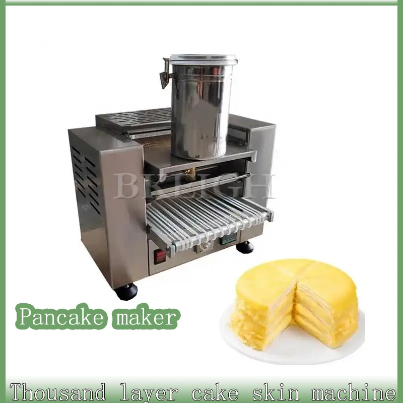 Full Automatic Spring Rolls Making Machine Thousand Layer Cake Crust Machine Kerry Cake Machine