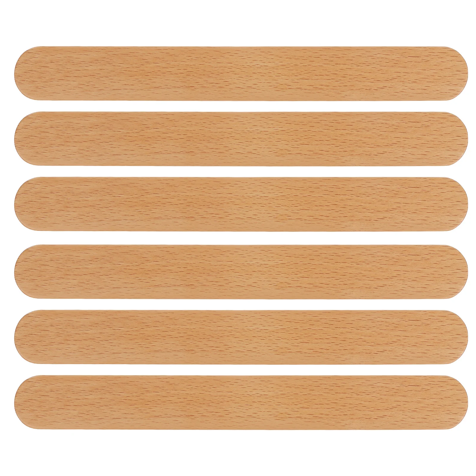 

6Pcs Vintage Wood Cabinet Handles Rustic Door Pulls for Kitchen Drawer Dresser Closet Unique Decorative Hardware