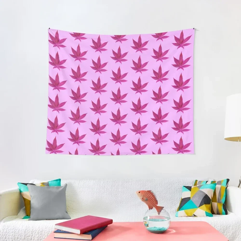 

Pink Leaf ;) Tapestry Tapete For The Wall Wall Decoration Items Room Decor Home Decorators Tapestry