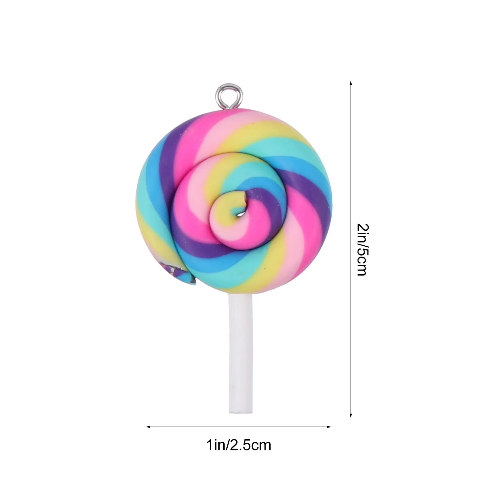 30Pcs Shape Pendant Set Colorful Resin Charms Multi-Purpose Jewelry Making Accessories Phone Hanging Decor Jewelry