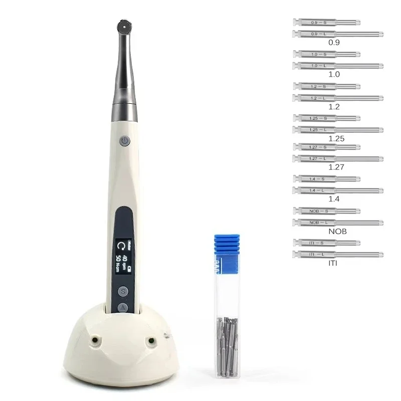Dentals electric dentals implants torque wrench 20:1 anti-corner head 360 degree free rotation universal repair equipment