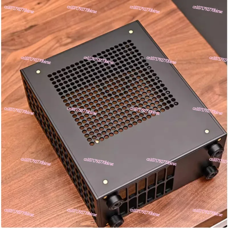 All-aluminum Small Computer Chassis V9  - Double-slot Half-height PCI Supported Mini Case