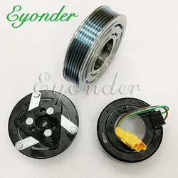 AC Air Conditioning Compressor Clutch Pulley for PEUGEOT 206 307 SW 1.4 1.6 2.0 6453RN 6453.RN 9800822280 6453QE 6453LN 6453LR