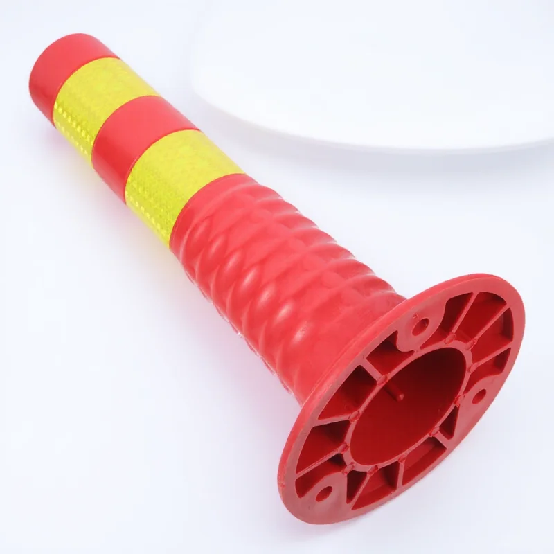 

Premium Anti-Collision Warning Pile Reflective Road Safety Column Crash Barrier Plastic Movable Guardrail Barricade