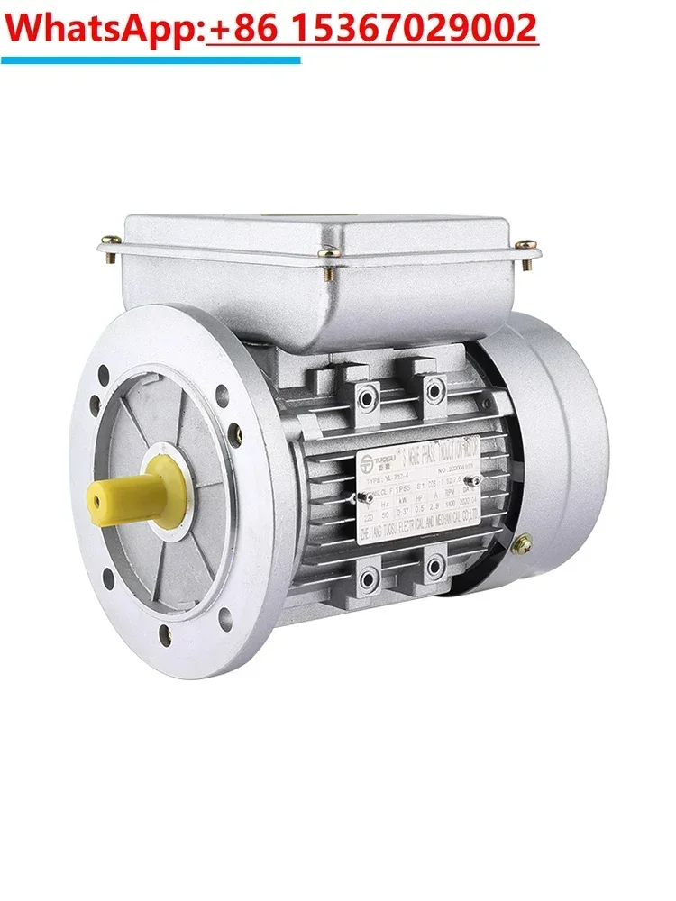 Pure copper aluminum shell vertical single-phase dual value capacitor asynchronous AC motor 220V