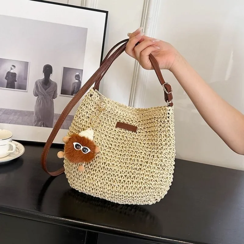 

Vintage Diaper Bag: Women's Luxury Leather Handbag, Elegant Minimalist Messenger With Trendy Designer Paris Style And Logo