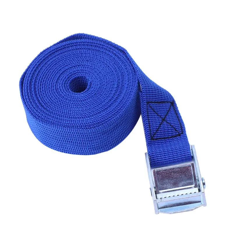 Lightweight Portable Securing Straps Zinc Alloy Press Buckle Packing Tightener Lashing Straps for Moving