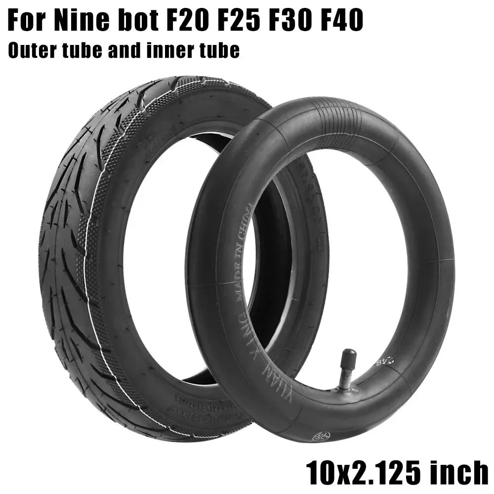 10x2.125 Electric Scooter 10 Inch Inner Tube Tyre Outer Tires For Segway Ninebot F20 F25 F30 F40 Inflation Inner Tube Wheel Part