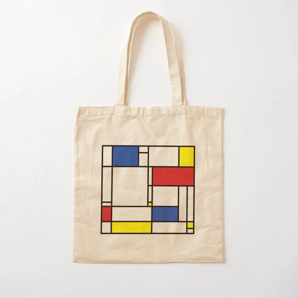 Mondrian Minimalist De Stijl Modern Art ? fatfatin Tote Bag sacs de shopping sac pour femme Canvas Tote Bag