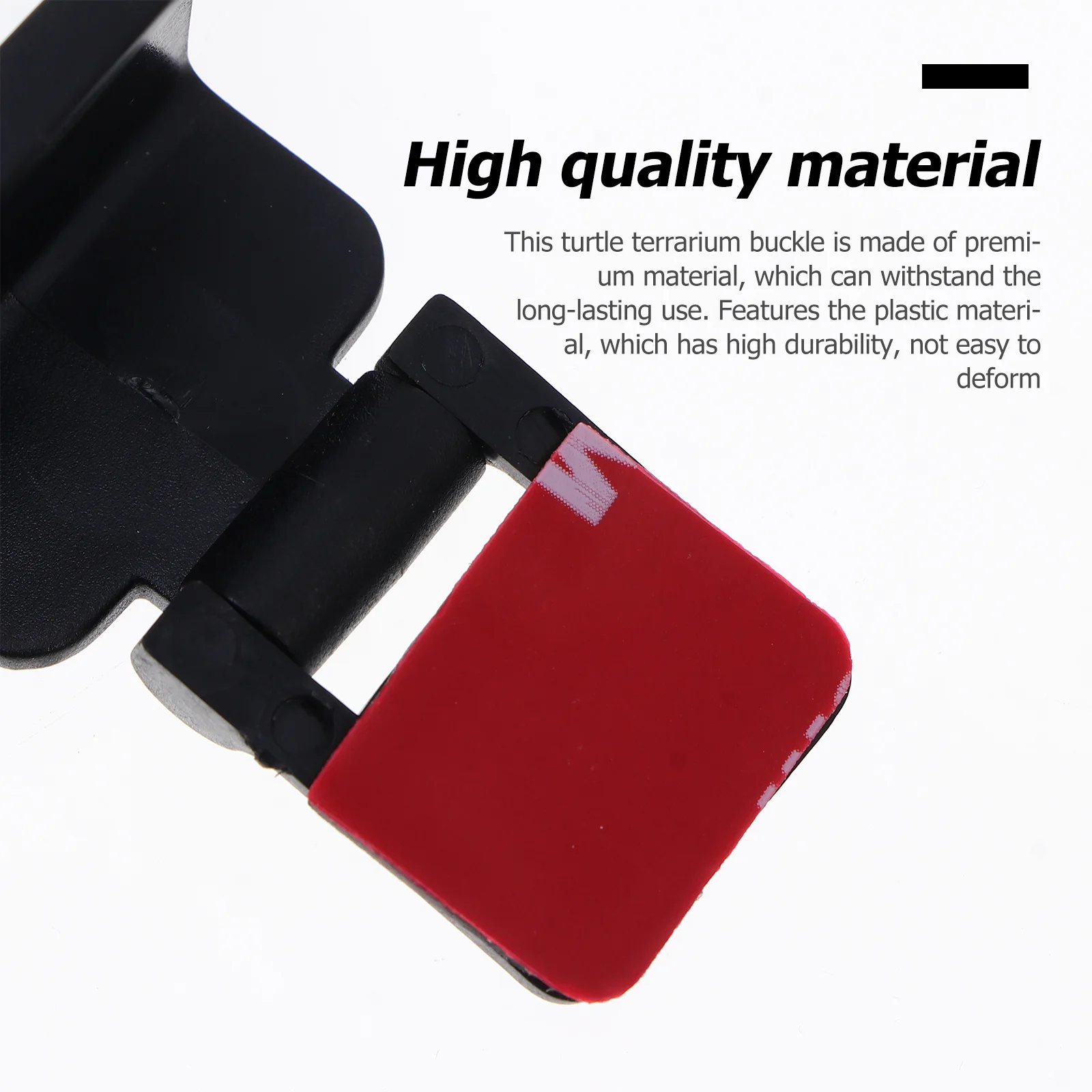 

4Pcs Turtle Terrarium Buckle Anti-Escape Latch for Glass Feeding Tank Reptile Breeding Box Parts Turtle Terrarium Buckle