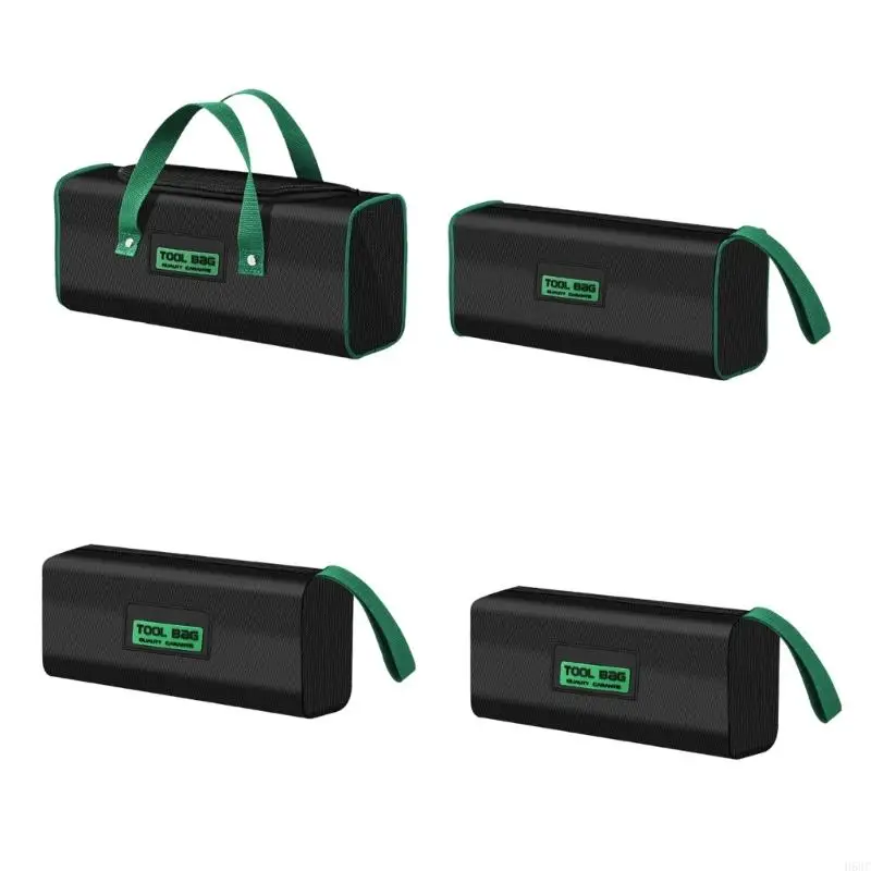 H58C Electrician Tool Bag with Thickened Oxford Cloth and Water Resistant Design Multifunctional Repair Tool Organizers Case