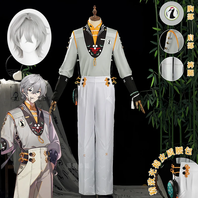 

Zenless Zone Zero Wise Cosplay Costume Wig Game New Costume Halloween Christmas Carnival Party Props For Women Men Comic Costume