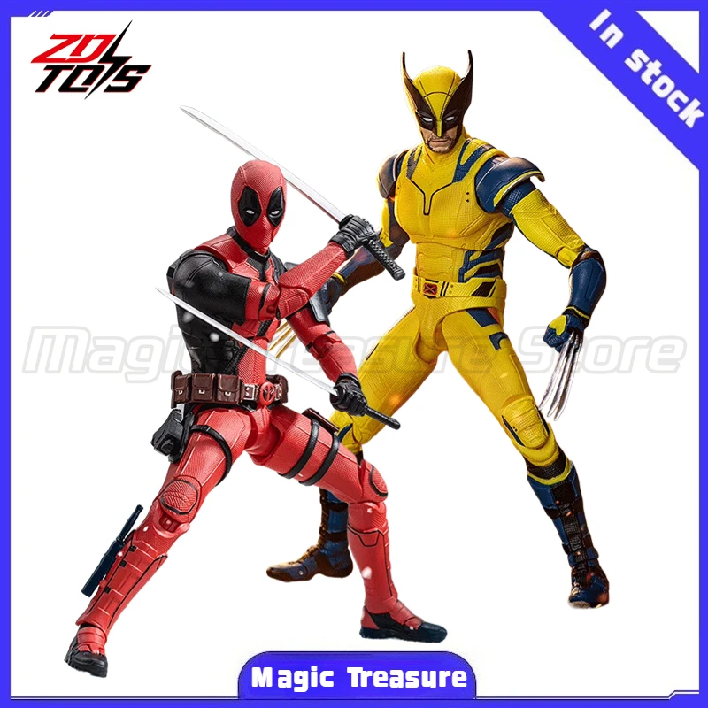 

【MT】ZD TOYS Marvel X-Men DEADPOOL WOLVERINE 2PCS 1/10 Scale Wolverine Collections